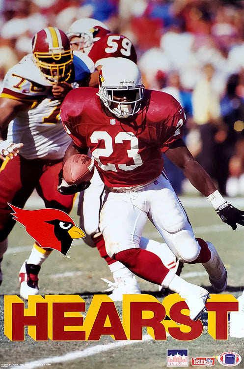 Arizona Football Cardinals HEART Action Poster
