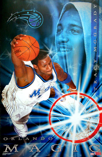 Tracy McGrady Orlando Magic Basketball Poster
