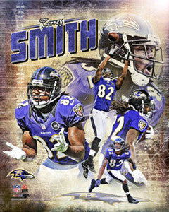 Steve Smith Baltimore Ravens Football Collage Wall Art