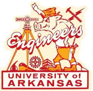 University of Arkansas Engineers Pig Graphic Print
