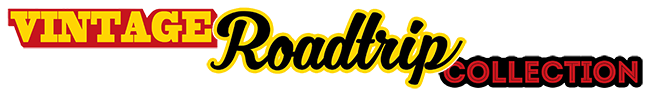 Vintage Roadtrip Collection Retro Typography Design