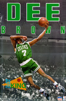 Dee Brown Boston Celtics Basketball Poster Design