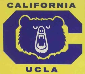 California UCLA Bear Block C Graphic Print