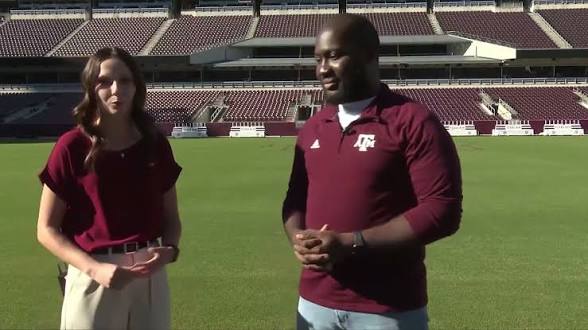 Maroon Quarter-Zip Pullover with White Collegiate-Style Logo