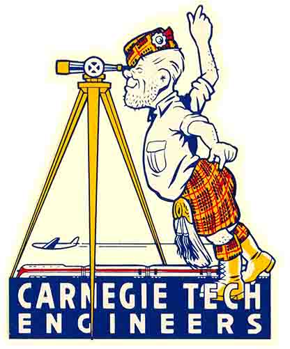 Carnegie Tech Engineers Surveyor Vintage-Style Wall Art