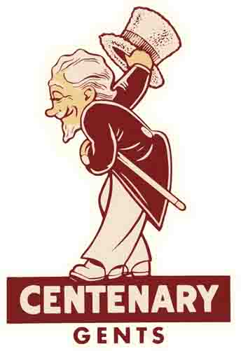 Centenary Gents Vintage-Style Gentleman Graphic