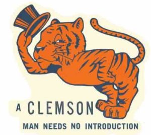 Clemson Tiger Graphic – Man Needs No Introduction