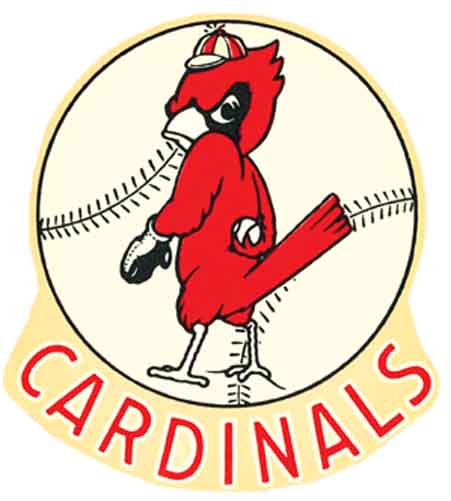Red Cardinal Baseball Mascot Cardinals Graphic