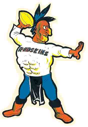 Vintage-Style Cartoon Football Player PROSKINS Graphic
